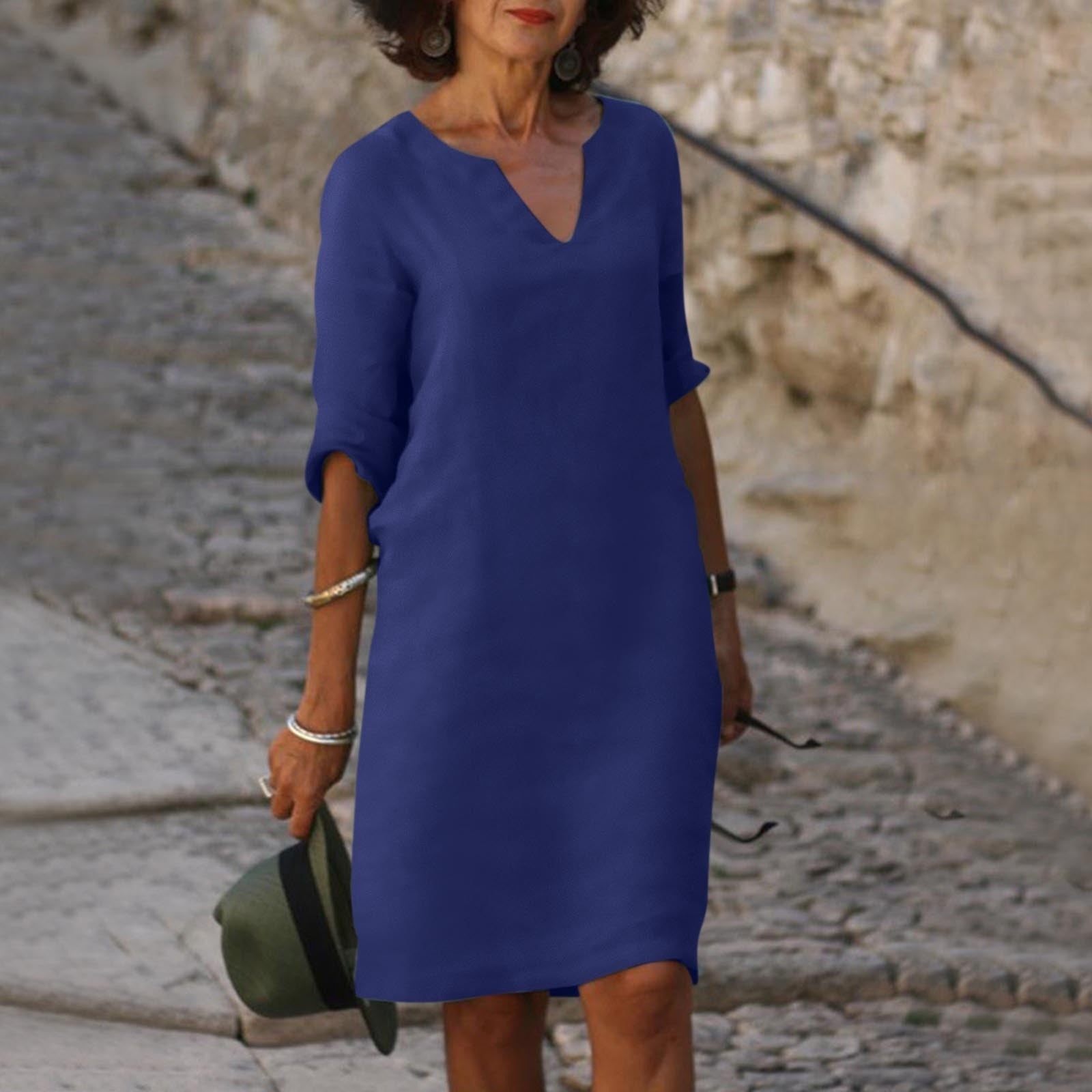 Summer Dress with Tummy Coverage