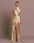Long Slit Gown For Special Occasions