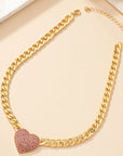 Heartfelt Elegance Necklace & Bracelet Set