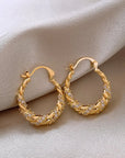 Chic Zircon Wrap Earrings for Stylish Looks
