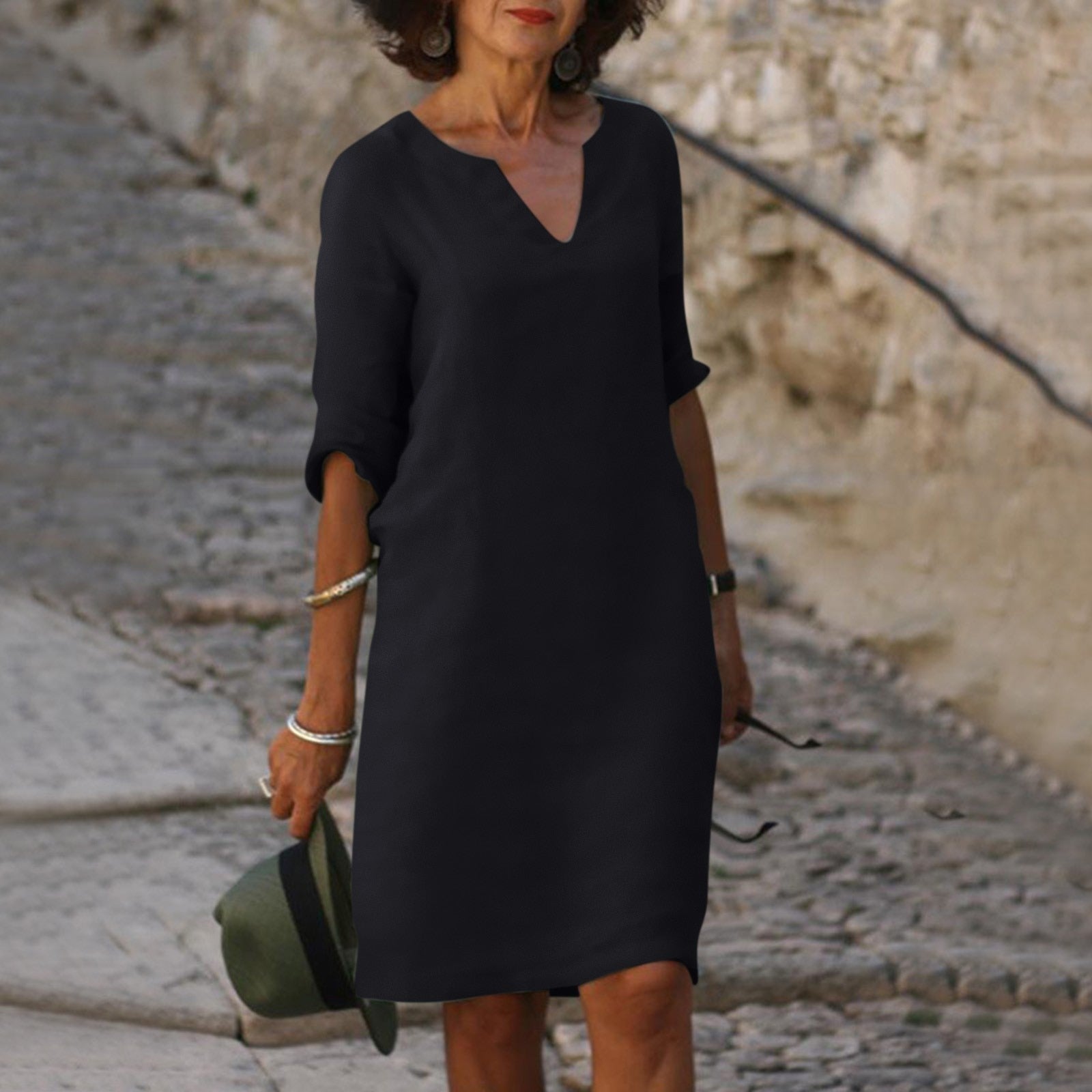 Summer Dress with Tummy Coverage