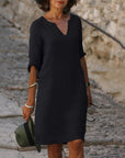 Summer Dress with Tummy Coverage