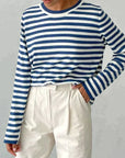 Striped Sweatshirt for Women