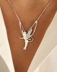 Fairy Necklace in Gold and Silver
