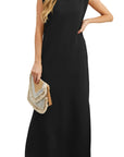 Sporty Chic Athleisure Maxi Dress