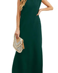 Sporty Chic Athleisure Maxi Dress