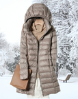 Full-Length Warm Down Puffer Coat