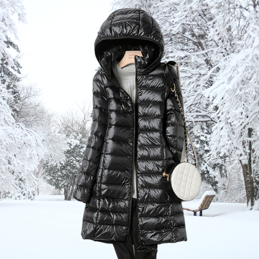 Full-Length Warm Down Puffer Coat