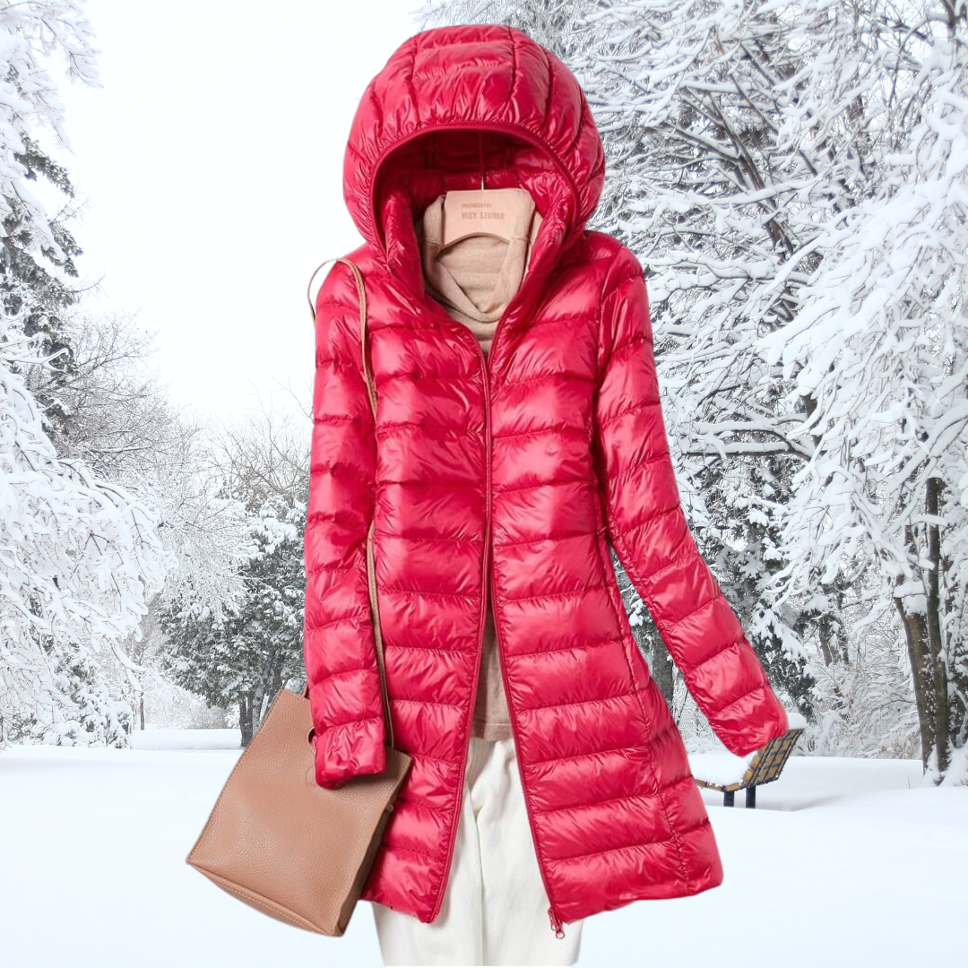 Full-Length Warm Down Puffer Coat