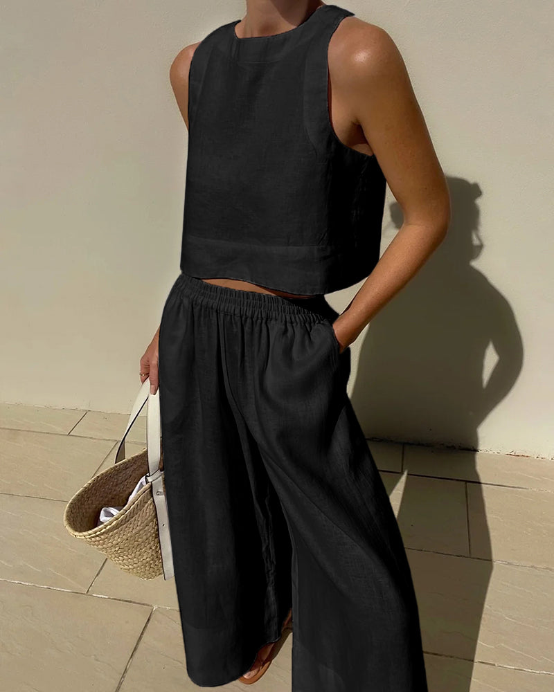 Classic Two Piece Set – Drapey, Elevated Essential for Workday Comfort and City Weekend Style
