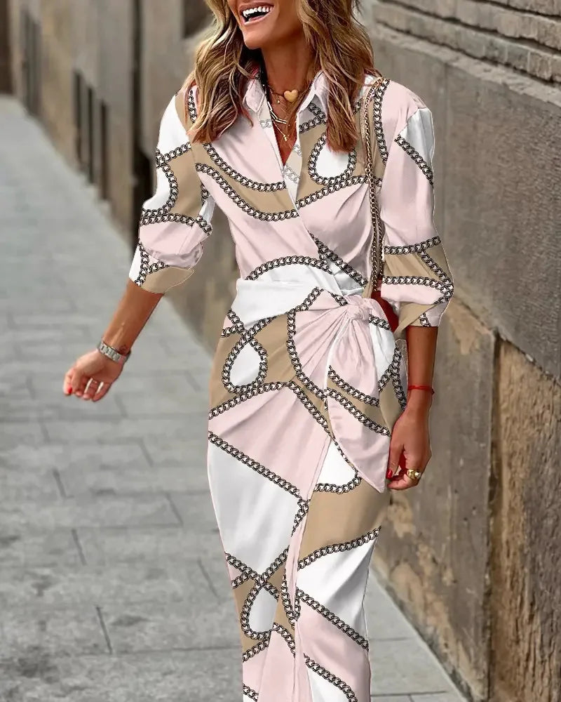 Classic Cut Floor Length Gown Dress