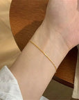 Gold & Silver Stainless Steel Chain Bracelet