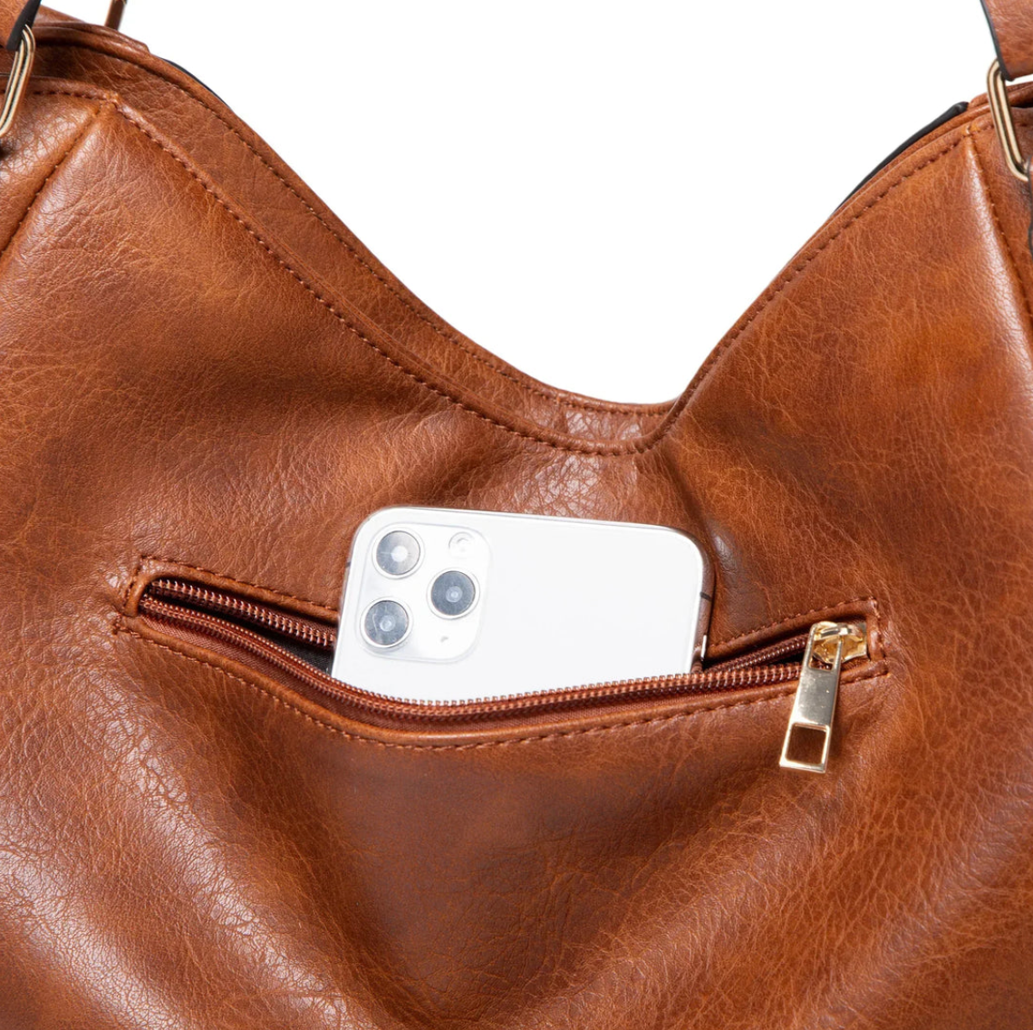 Crossbody Bag with Polished Look