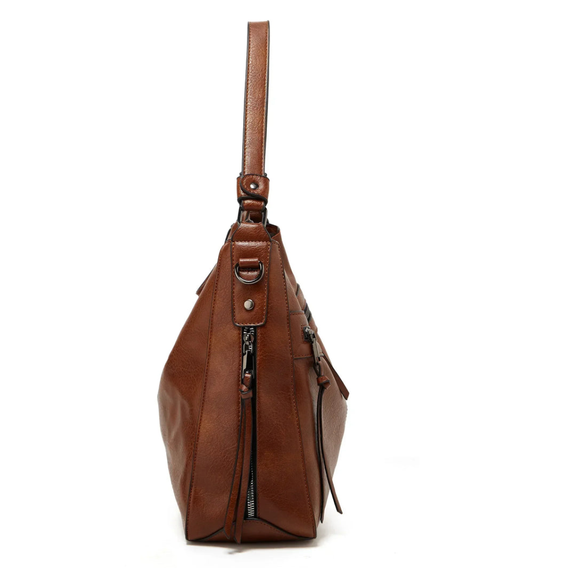 All-in-One Leather Bag with Stylish Design