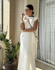 Sporty Chic Athleisure Maxi Dress