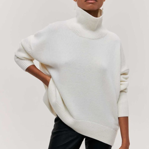 Women’s Cozy Knit Turtleneck Pullover