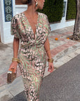 Timeless Silk Dress With Shine