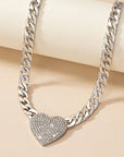 Heartfelt Elegance Necklace & Bracelet Set