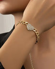 Heartfelt Elegance Necklace & Bracelet Set