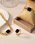Refined Jewelry Set with Delicate Shine
