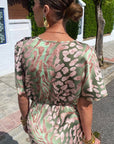 Timeless Silk Dress With Shine