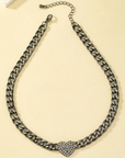 Heartfelt Elegance Necklace & Bracelet Set