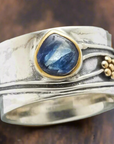 Bohemian Gemstone Meditation Ring