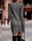 Smooth Fit Sleek Knit Bodycon Dress