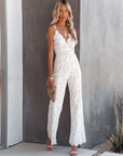 Comfortable V-Neck Modern Jumpsuit