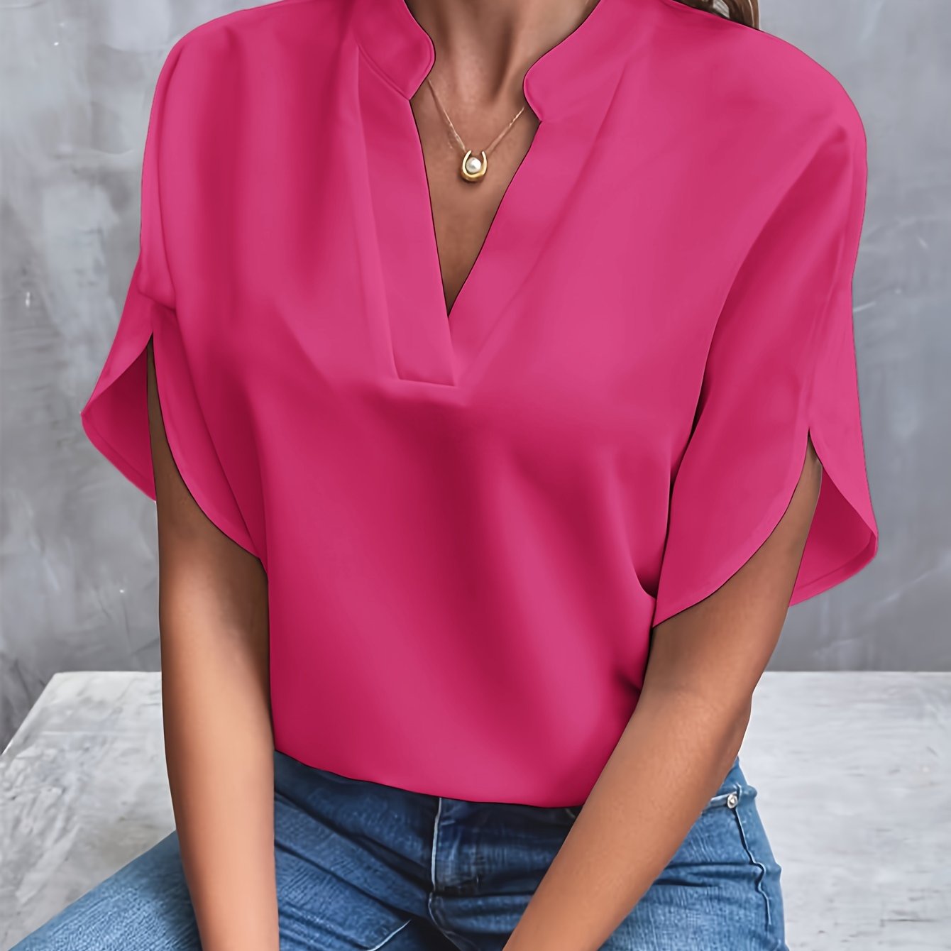 Silky Luxurious Elegant Blouse