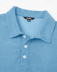 Wander Long Sleeve Polo Shirt | Soft Ribbed Fabric, Classic Collar 5