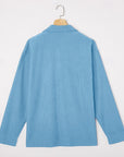 Wander Long Sleeve Polo Shirt | Soft Ribbed Fabric, Classic Collar 7