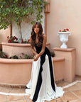 Women's Maxi Dress With Panel Design