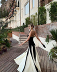 Women's Maxi Dress With Panel Design