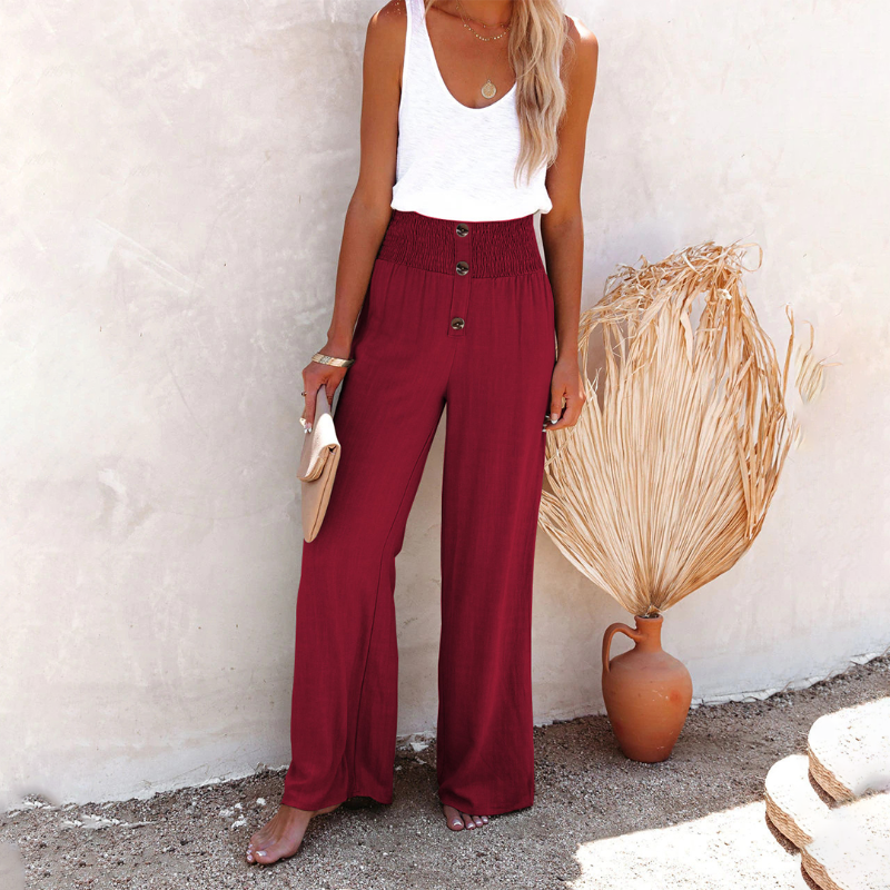 Stylish High Waist Trousers