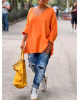 Wisteria Women's Sweater | Relaxed Fit V-Neck, Lightweight Knit 3