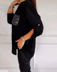 Glam Top with a Sophisticated Edge