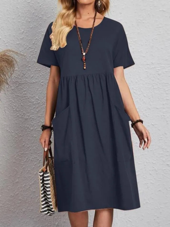 Soft Flowing Dress with Casual Ease