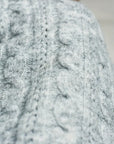 Knitted Cable Cardigan for Women's