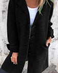 Casual Longline Knit Coat Jacket