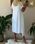 Double Layer Short Sleeve Dress