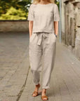 Effortless Grace Women Two-Piece Set