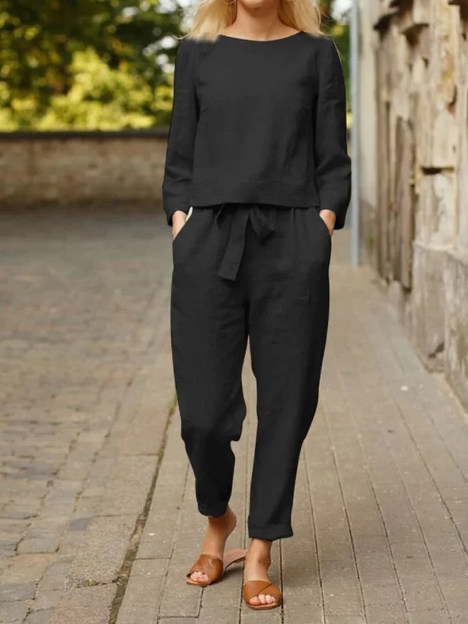 Fashion Leisure Two-piece Set