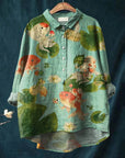 Cute Chloe Dog Drawing Print T-Shirt