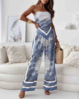 Trendy Lace-Up Vest Two-Piece Outfit