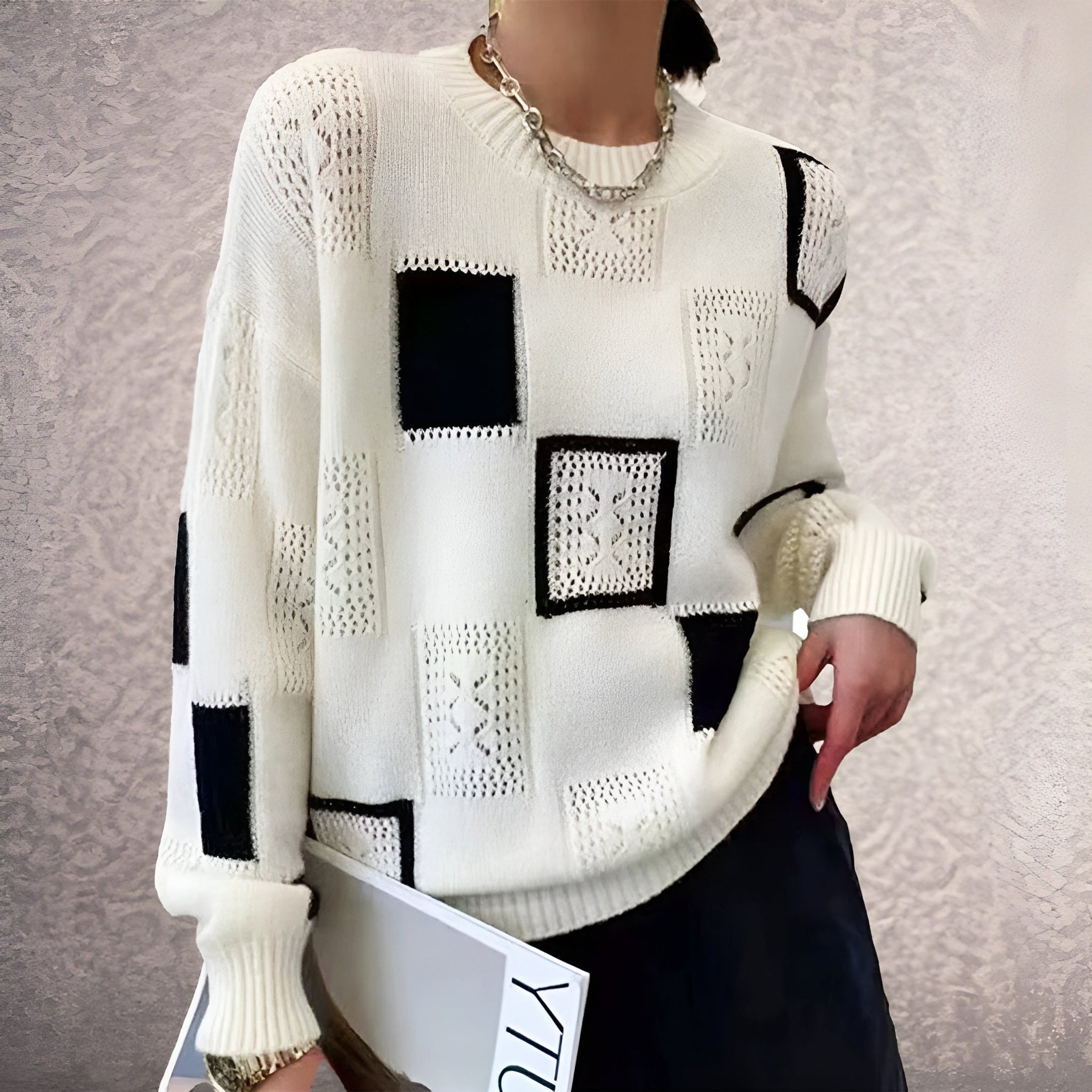 Heidi Cozy Ribbed Knit Sweater