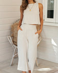 Easy Elegance Linen Two-Piece Set