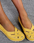 Soft Leather Moccasins with Airy Design