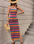 Sleek Ribbed Bodycon Knit Dress