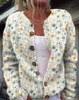 Elizabeth Warm Cardigan with Elegant Drape